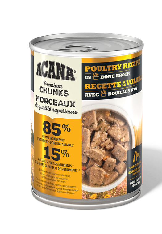 Premium Chunks, Poultry Recipe in Bone Broth